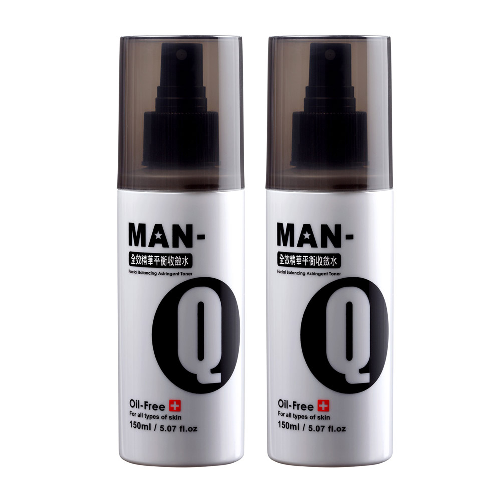 MANQ 全效精華平衡收斂水 150ml x 2