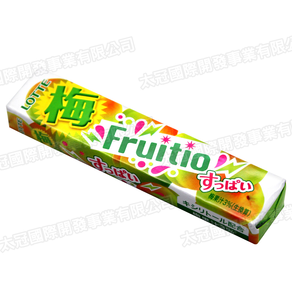 LOTTE樂天 Fruitio梅口香糖(21gx3條)