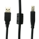 Bravo-u USB 2.0 傳真機印表機連接線/A公對B公-黑色(1.5米) 兩入組 product thumbnail 1