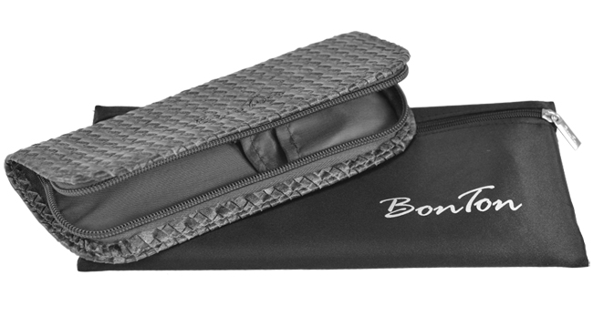 BonTon 6支黑皮革編織刷具包