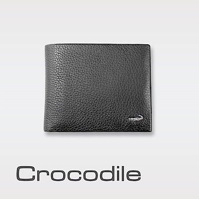 Crocodile 自然摔紋軟皮多卡短夾 0103-695201