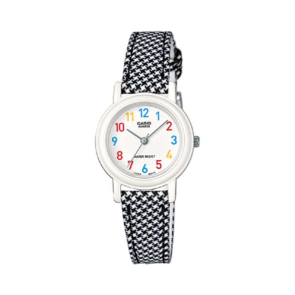 CASIO-復古新美學格鳥紋氣質指針腕錶(LQ-139LB-1B)-黑26mm
