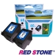 RED STONE for HP CC641WA環保墨匣(黑色×2)NO.60XL 高容量 product thumbnail 1