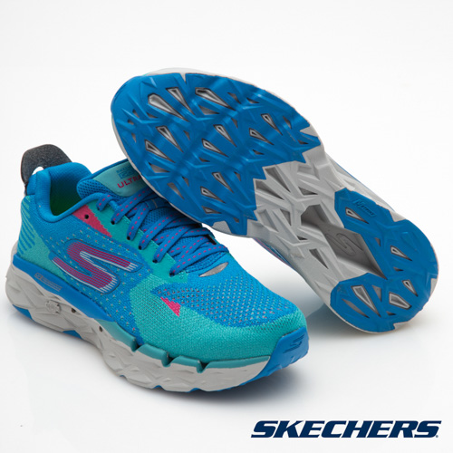 SKECHERS (女) GO RUN ULTRA R 2 - 15050BLGR