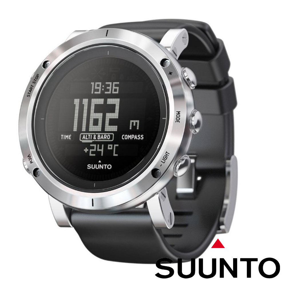 【芬蘭 SUUNTO】Core Brushed Steel 不鏽鋼登山運動錶