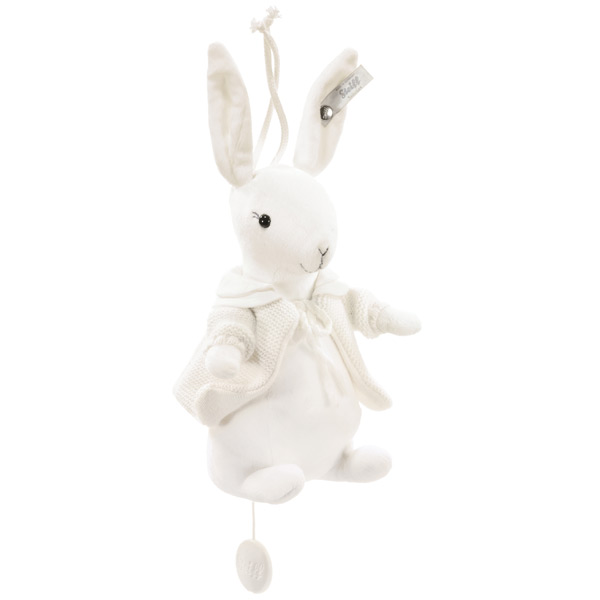 STEIFF泰迪熊 - 嬰幼兒音樂鈴 Rabbit 18cm (頂級精品)