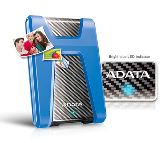 ADATA威剛 HD650 2TB 2.5吋行動硬碟-黑色