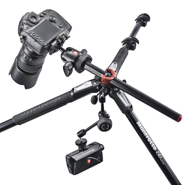 Manfrotto MK190XPRO4-BH 新190系列鋁合金四節腳架套組