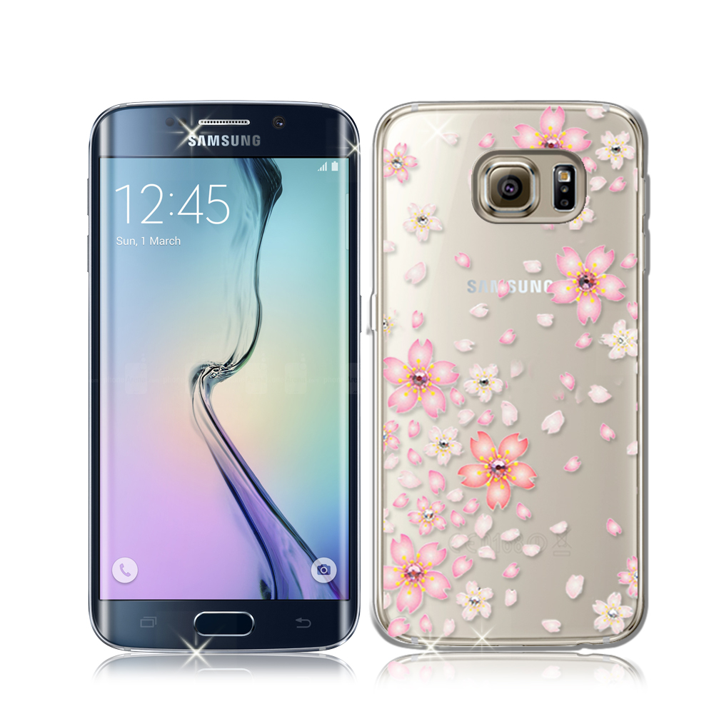 PGS施華洛世奇彩鑽 SAMSUNG S6 Edge 花語水晶保護殼 product image 1