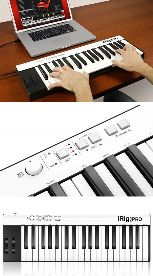 IK Multimedia iRig Keys Pro 37鍵控制鍵盤