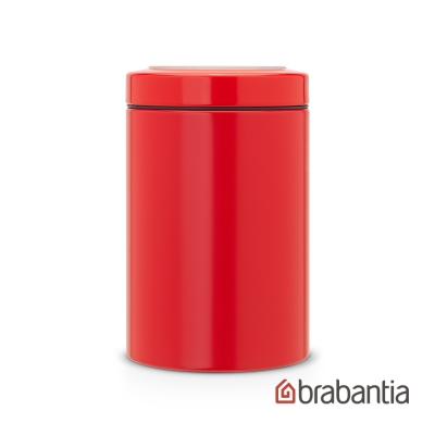 Brabantia 熱情紅食物儲物罐1.4L