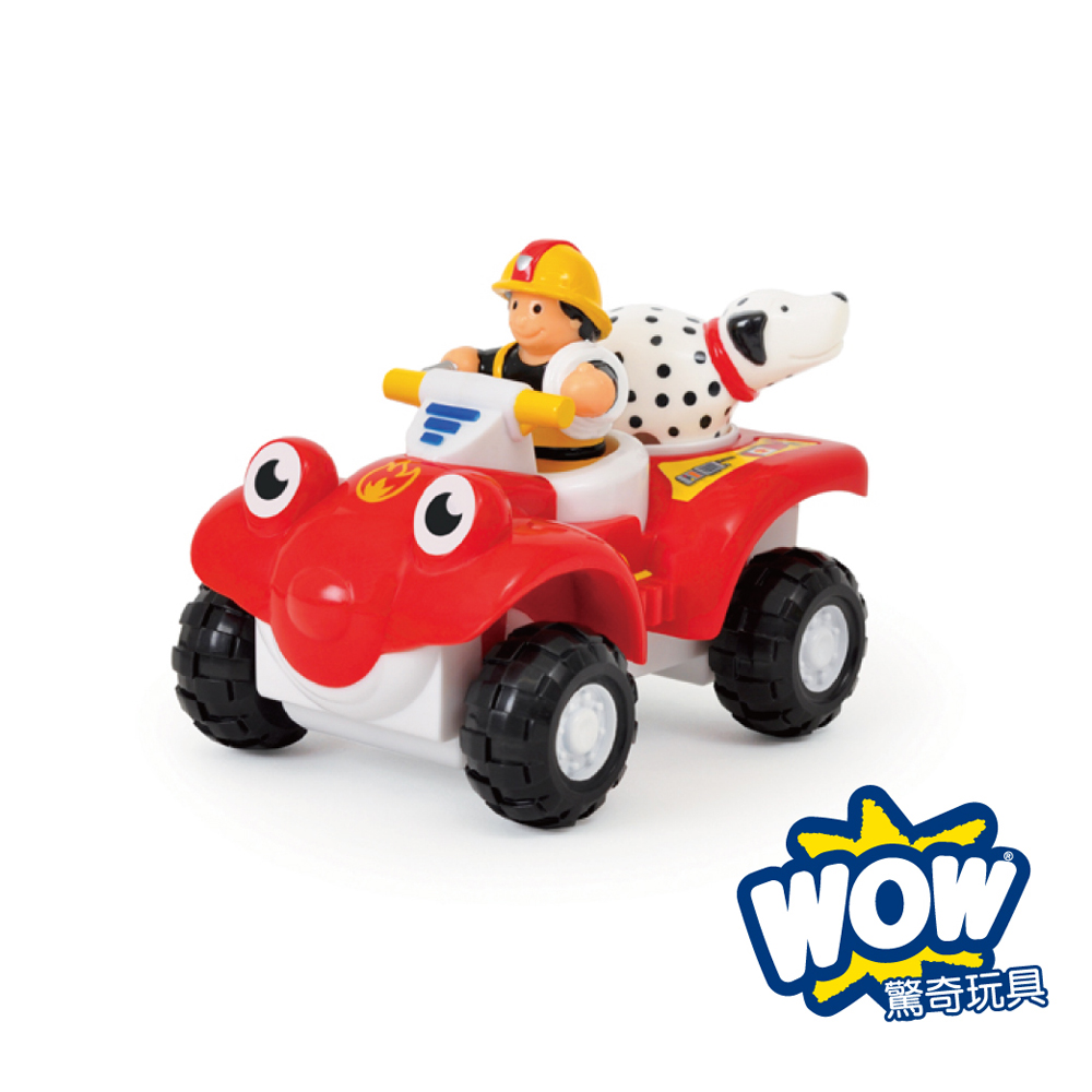 【WOW Toys 驚奇玩具】消防越野車 柏弟