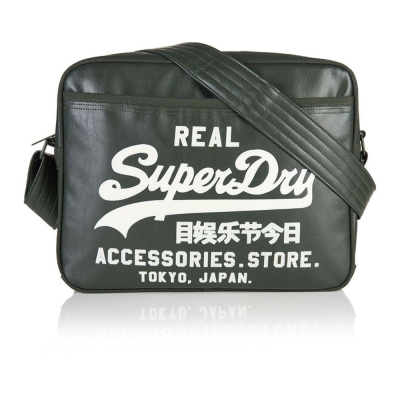 SUPERDRY 極度乾燥 斜/側背包 綠色 396