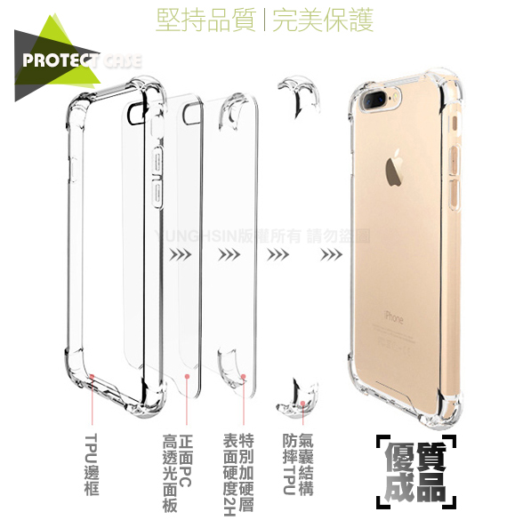 AISURE Apple iPhone 6 / 6s 4.7吋 安全雙倍防摔保護殼