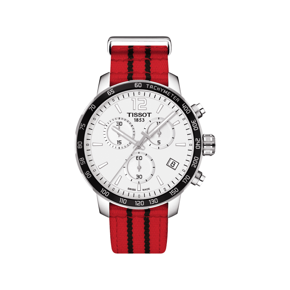 TISSOT 天梭 官方授權 X NBA 芝加哥公牛隊特別版腕錶 送禮推薦-42mm T0954171703704