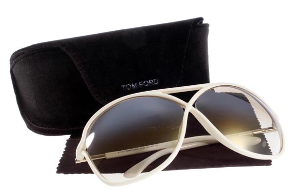 TOM FORD太陽眼鏡 經典飛官款/裸白色#TOM184 25G