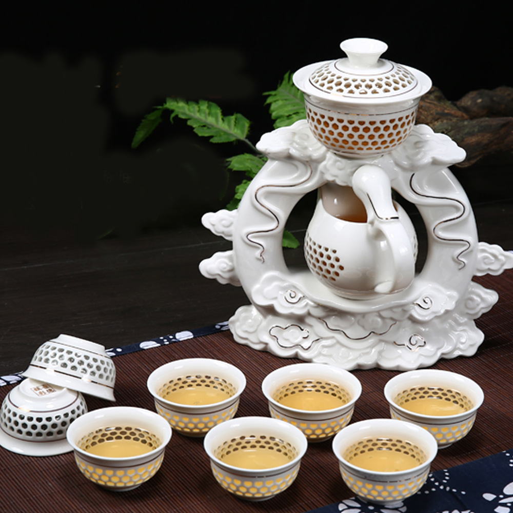 Pure 天降祥瑞茶造型自動茶具10件組