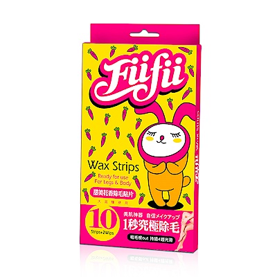 Fiifii 甜美花香除毛貼片(10大片/盒/附贈清潔油片2片)