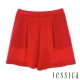 JESSICA-打褶造型休閒短褲（紅） product thumbnail 1