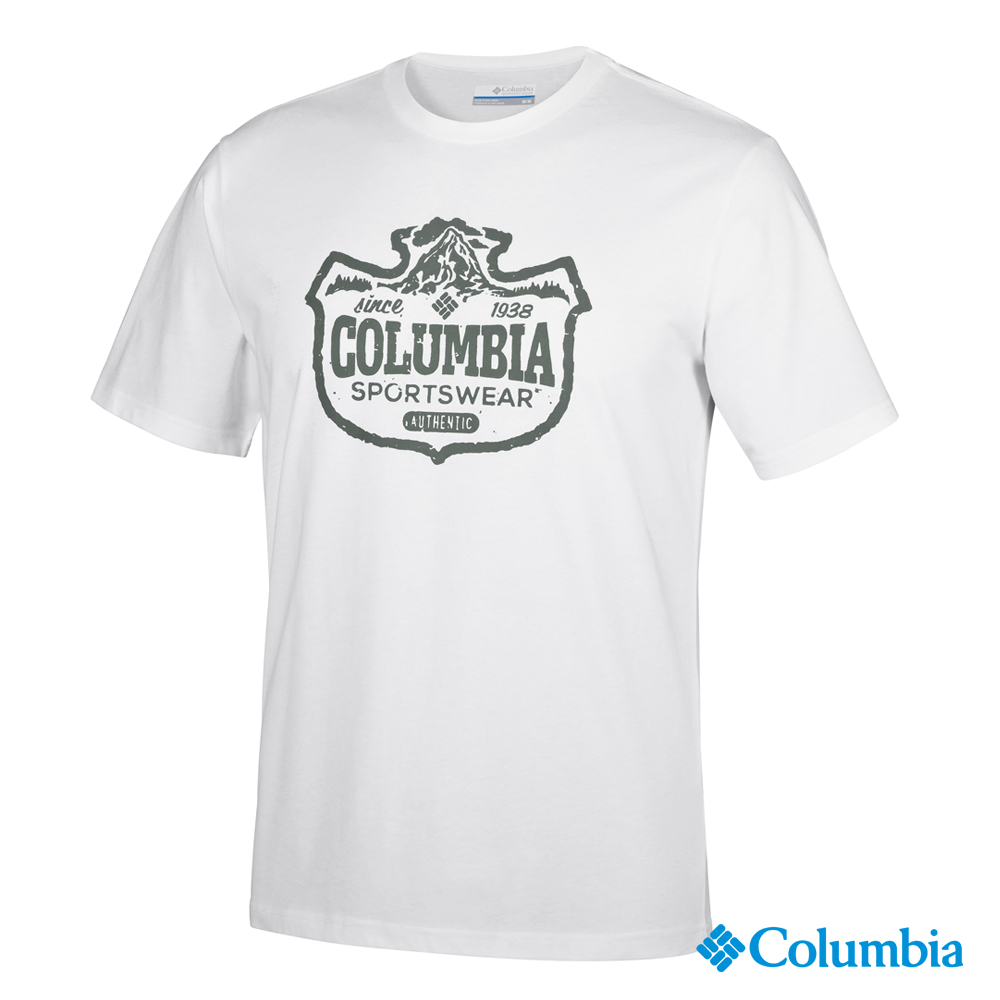 Columbia哥倫比亞-短袖上衣-白色(UJM15420WT)