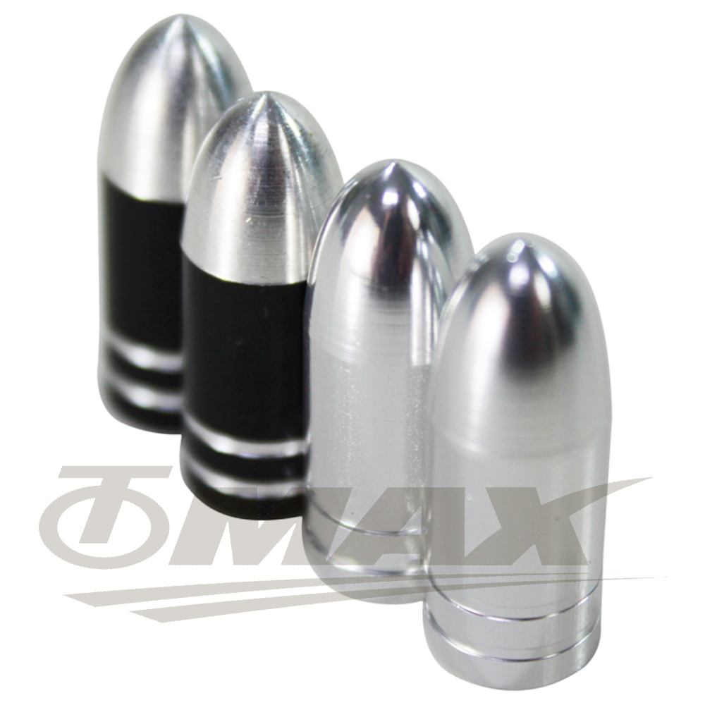 omax台製鋁合金(美式)氣嘴蓋-8入(顏色隨機)