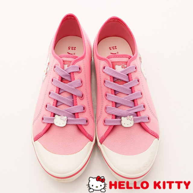 Hello Kitty-凱蒂休閒帆布款-NI10823粉(女段)