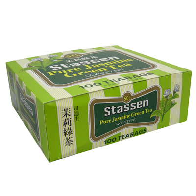 Stassen司迪生 茉莉綠茶紙盒裸包(1.5gx100入)