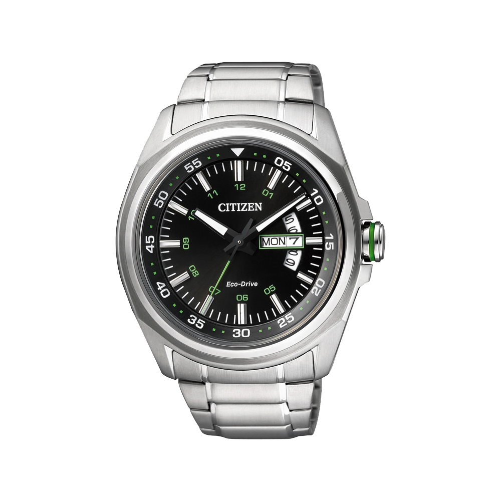 CITIZEN Eco-Drive 光動能空間飆速時尚腕錶(AW0020-59E)-黑/43mm