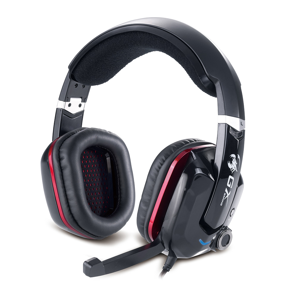 GX Gaming CAVIMANUS HS-G700V 紅爪蠍 - 3D專業電競震動耳麥