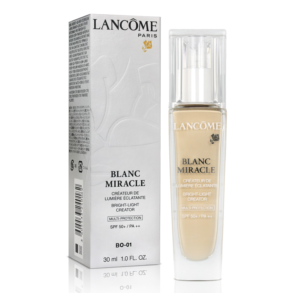 Lancome蘭蔻 瞬白奇蹟持久粉底液升級版#BO-01(30ml)