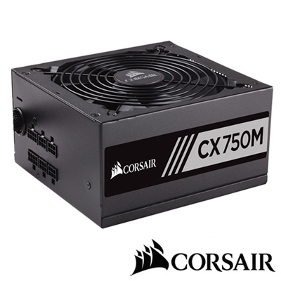 CORSAIR 海盜船 CXM 750W 80Plus銅牌 模組化電源供應器