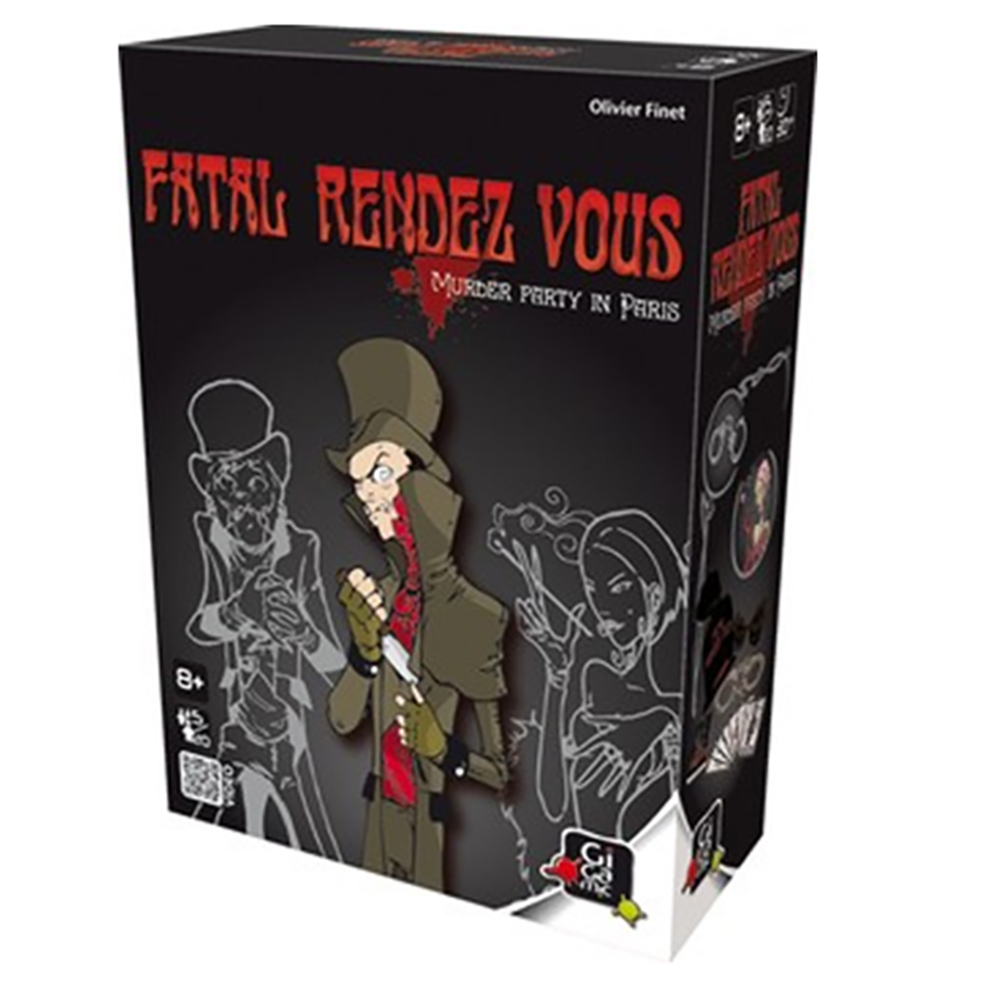 法國經典桌遊 Gigamic 誰是兇手? FATAL RENDEZ-VOUS