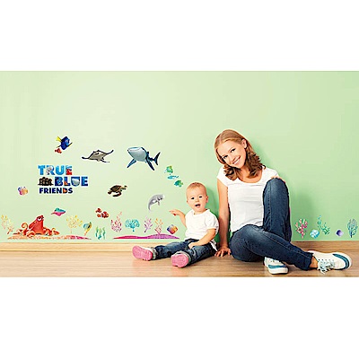 itaste小品味-迪士尼海底總動員-多莉去哪兒30*50cm