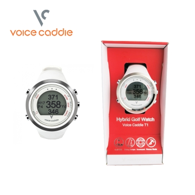 Voice caddie 智慧手錶 T-1 GOLF WATCH (白色) T1-W