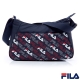 FILA 中型LOGO斜肩包-深藍BMR-5301-NV product thumbnail 1