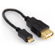 Cable USB2.0 高速傳輸線 母-Micro USB公 15公分 product thumbnail 1