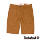 Timberland 男款棕色素面直筒休閒短褲 product thumbnail 1