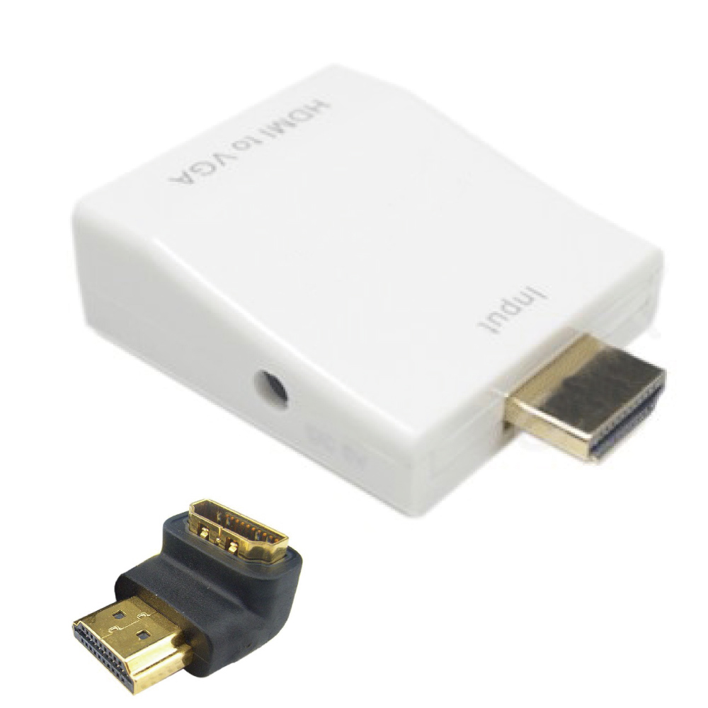 LineQ HDMI 轉VGA(D-SUB)轉接器(音源版)