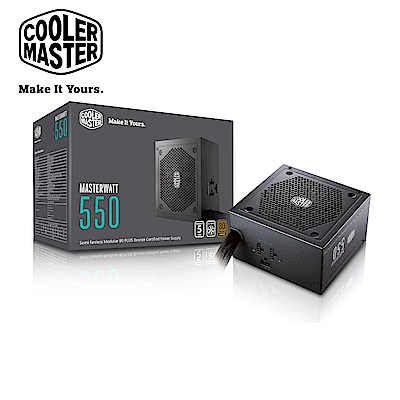 Cooler Master MasterWatt 550W 80Plus銅牌 電源供應器