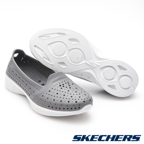 SKECHERS (女) 時尚休閒系列H2 GO - 14690GRY