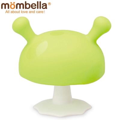 英國 Mombella Q比小蘑菇固齒器 綠色