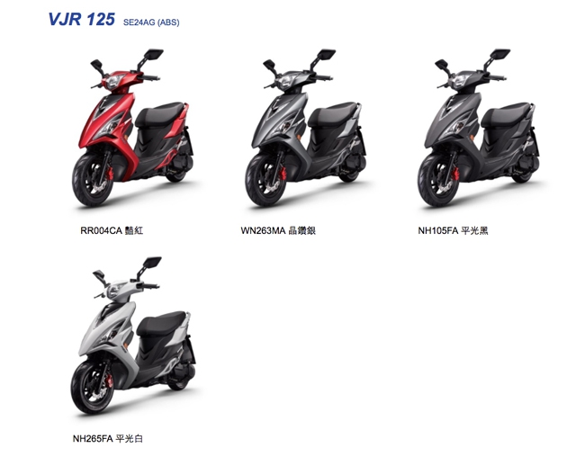 【KYMCO 光陽機車】 VJR 125 ABS版-六期車(2019年新車)