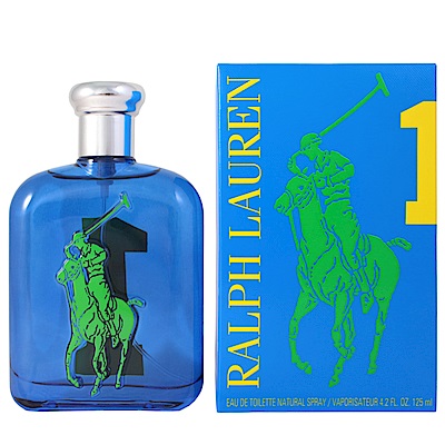 RALPH LAUREN BIG PONY#1馬球男性淡香水-運動款125ml