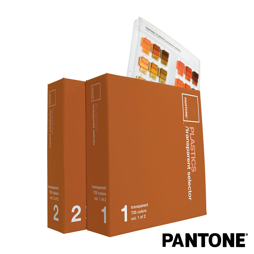 PANTONE PLASTICS transparent selector 彩通塑膠透明色