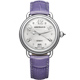 AEROWATCH 藝術珍珠貝機械腕錶-銀x紫/35mm product thumbnail 1