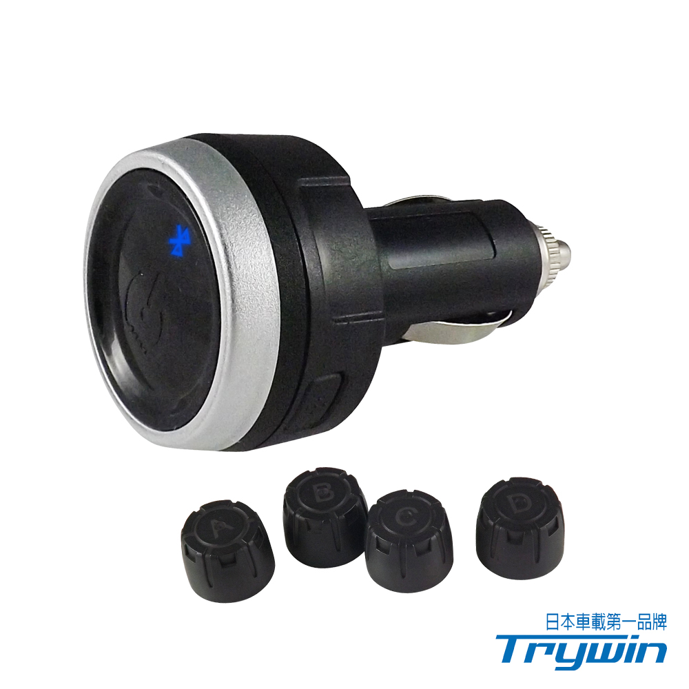 Trywin TPMS BT100 智慧型無線藍芽胎壓偵測器-快