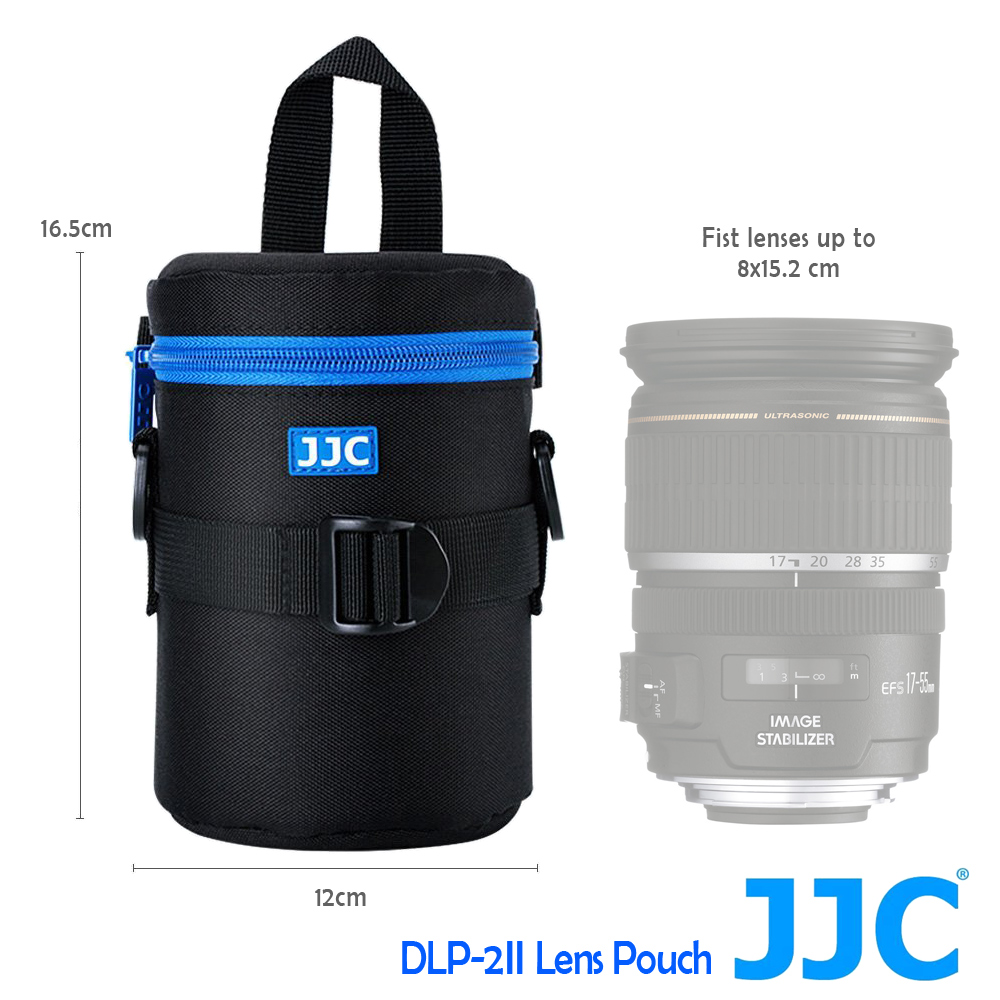 JJC DLP-2 二代 豪華便利鏡頭袋 80x135mm