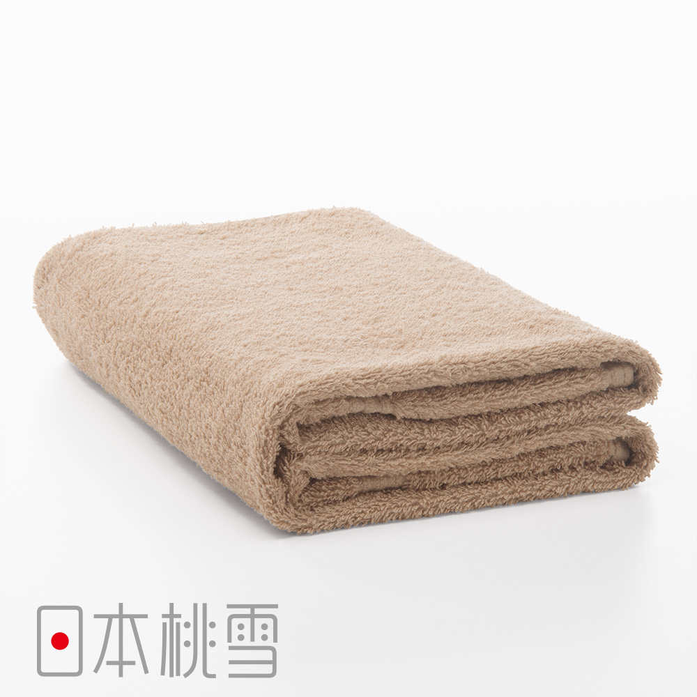 日本桃雪居家浴巾(淺咖啡色)