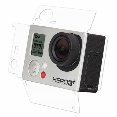 (2入)GoPro HERO 3+ 3 主機專用透明保護膜 機身膜(防污 防指紋)