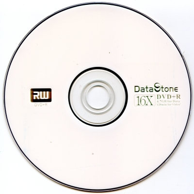 DataStone 時尚白 A Plus級DVD+R 16X(50片)